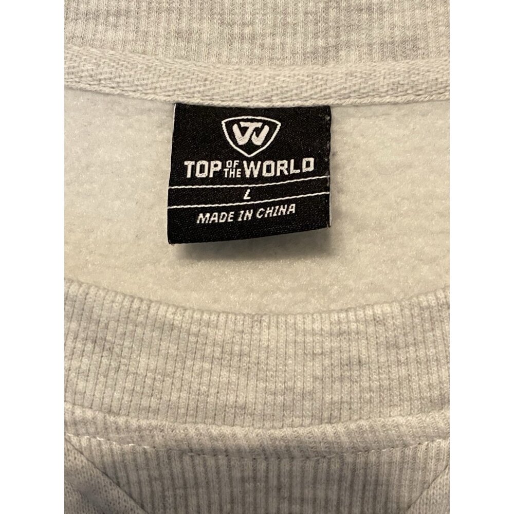 Mountain Strong Gary Men's L Sweatshirt West Virginia USA Top Of the World - Picture 5 of 6